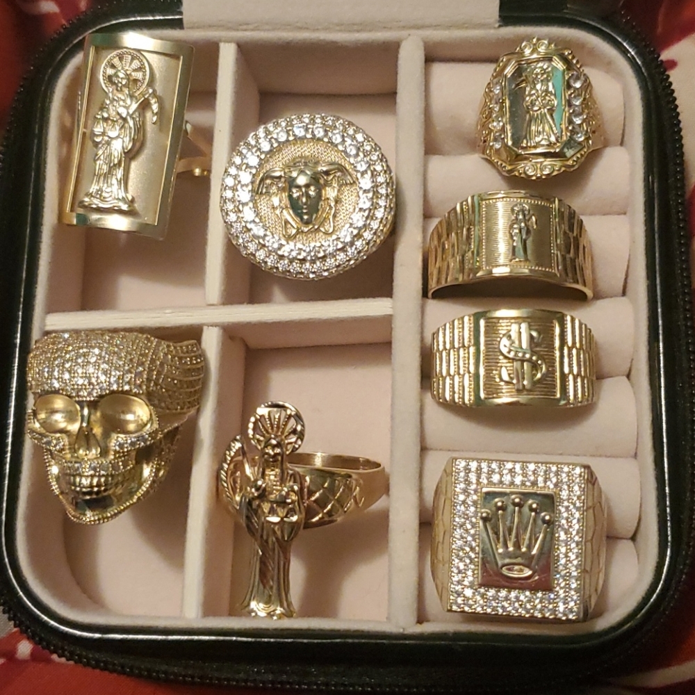 My 14k gold rings Not for sale